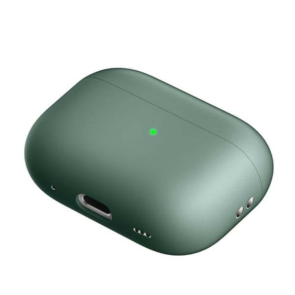 AirPods Pro 2 silikonetui - Svartgrønn AirPods Pro 2 silikonetui - Svartgrønn