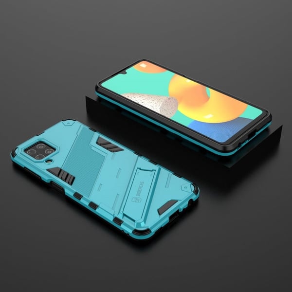 Støtsikkert hybriddeksel for Samsung Galaxy M32 - Blå