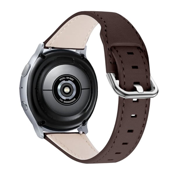 Huawei Watch GT 2e / GT 2 46 mm klokkerem i okseskinn - Kaffe