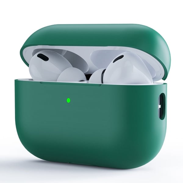 AirPods Pro 2 silikonisuojus - Männyn Neulasen Vihreä