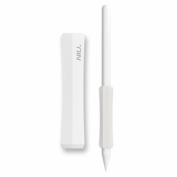 Apple Pencil 2/1 silikonisuojus - Valkoinen