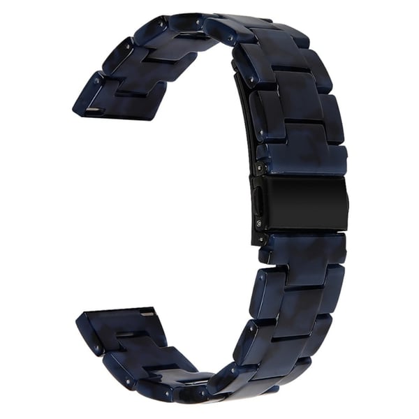 20 mm Garmin Vivomove 3 urrem i resin - Mørkeblå 20 mm Garmin Vivomove 3 urrem i resin - Mørkeblå