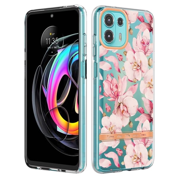 Supertynt og slitesterkt softcover for Motorola Edge 20 Lite - Rosa Gardenia
