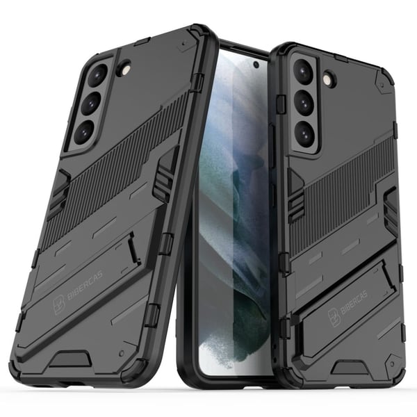 Stødsikkert hybridcover til Samsung Galaxy S22 - Sort