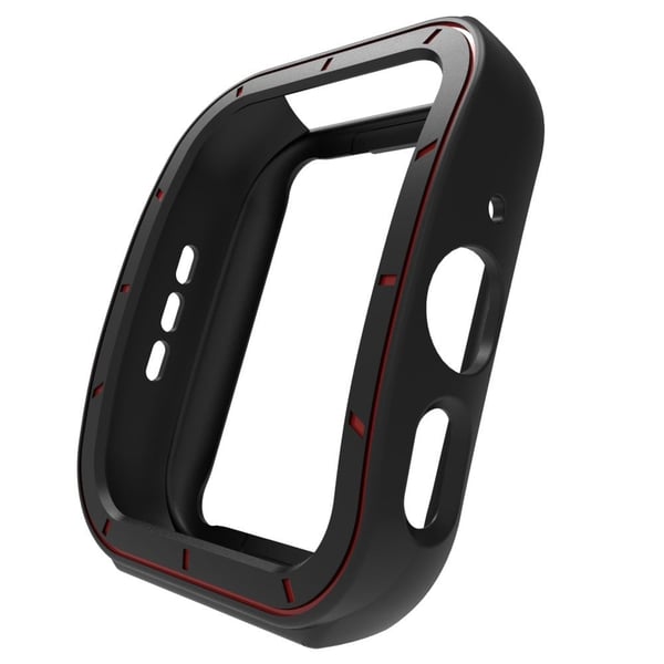 Oppo Watch 3 Pro-cover - Svart / Rød Oppo Watch 3 Pro-cover - Svart / Rød