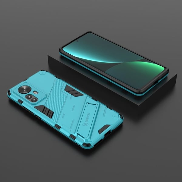 Støtsikkert hybriddeksel for Xiaomi 12 Pro - Babyblå