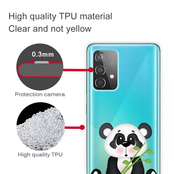 Deco Samsung Galaxy A23 deksel - Panda Med Bambus