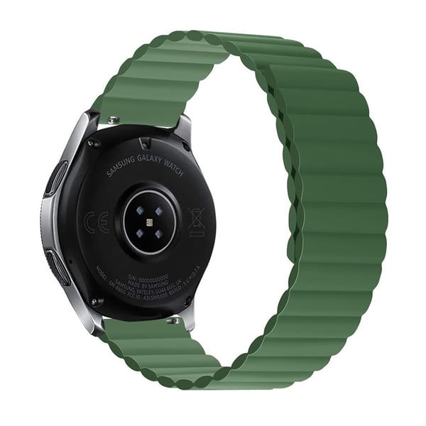 22 mm universal klokkerem i silikon - Grønn Størrelse: S 22 mm universal klokkerem i silikon - Grønn Størrelse: S