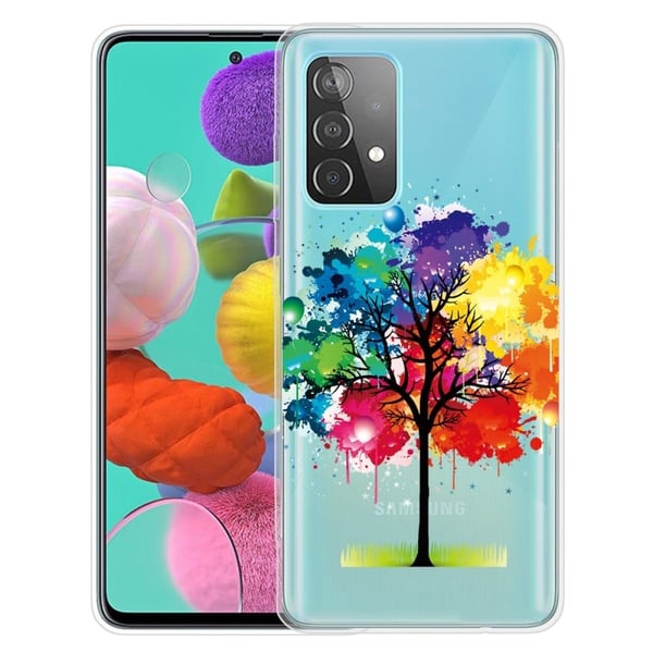 Deco Samsung Galaxy A23 deksel - Fargerikt Tre