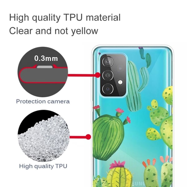 Deco Samsung Galaxy A23 deksel - Kaktus