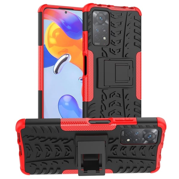Offroad Xiaomi Redmi Note 11S 5G / Xiaomi Redmi Note 11 Pro deksel - Rød