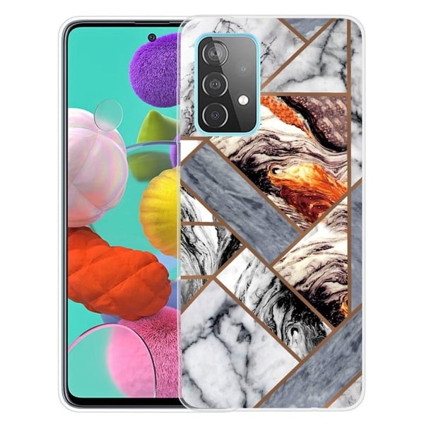Marble design Samsung Galaxy A23 cover - Fragment Af Marmorfliser
