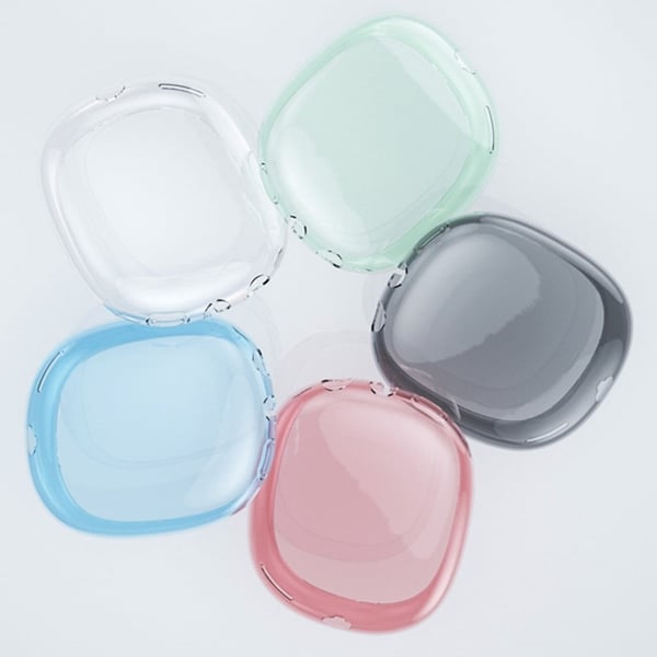Airpods Max -kuulokkeiden suojakotelo - Läpinäkyvä