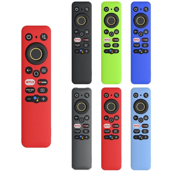 Realme Smart TV Remote Controller silikoneovertræk - Gennemsigtig