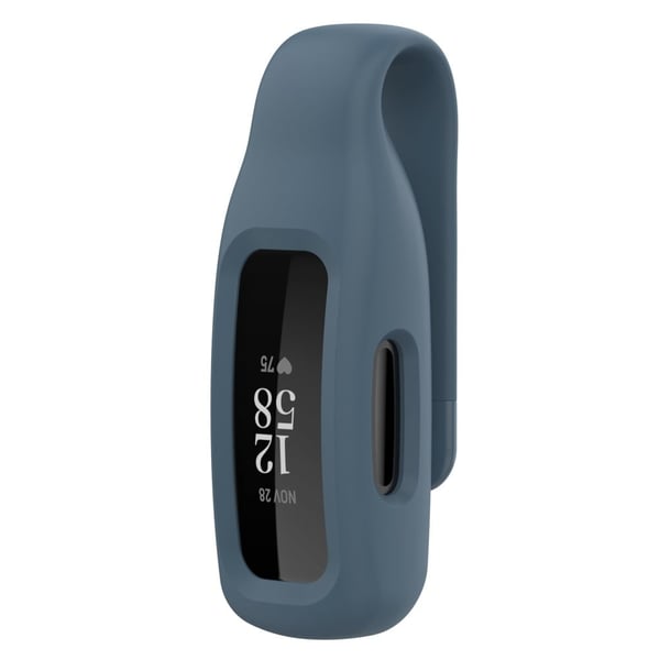 Fitbit Inspire 3 / 2 / Ace 3 silikon klipsdeksel - Cyan Fitbit Inspire 3 / 2 / Ace 3 silikon klipsdeksel - Cyan