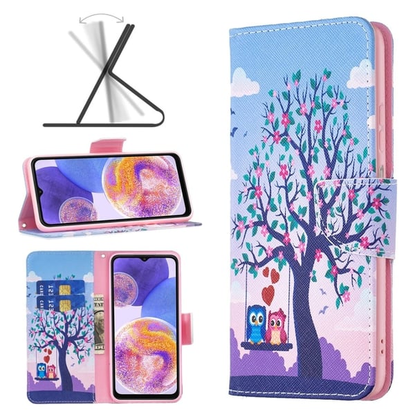 Wonderland Samsung Galaxy A73 flip-etui - To Ugler