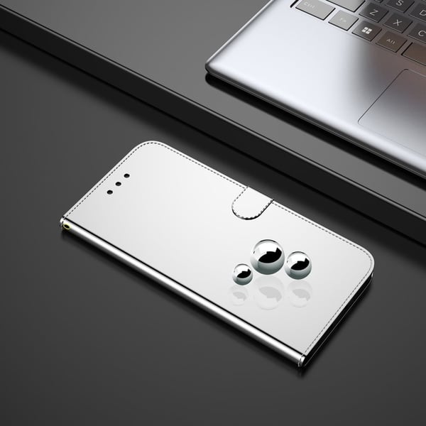 Mirror etui til Xiaomi 12X / Xiaomi 12 - Sølv/Grå