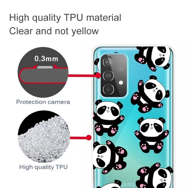 Deco Samsung Galaxy A23 deksel - Pandaer