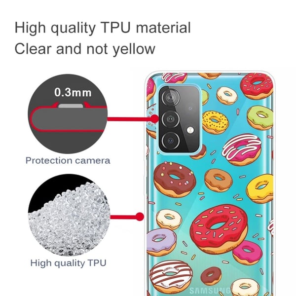 Deco Samsung Galaxy A23 deksel - Smultring