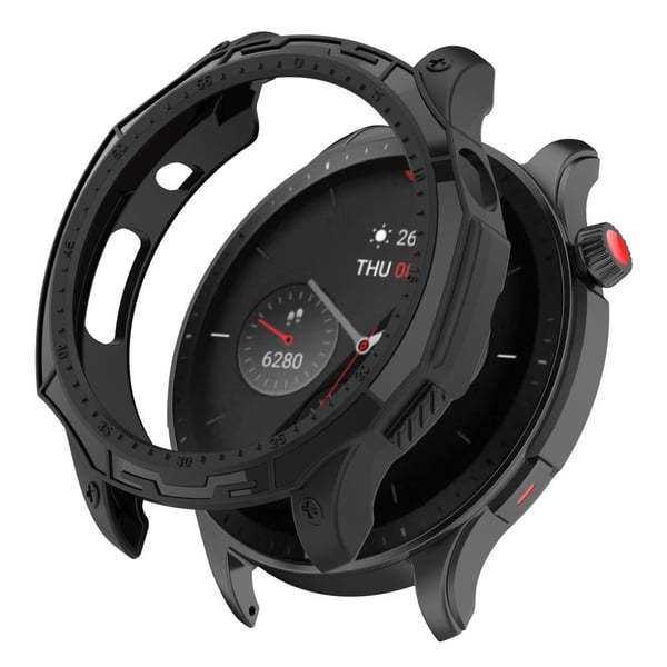 Amazfit GTR 4 46mm kellotaulun suojus - Musta