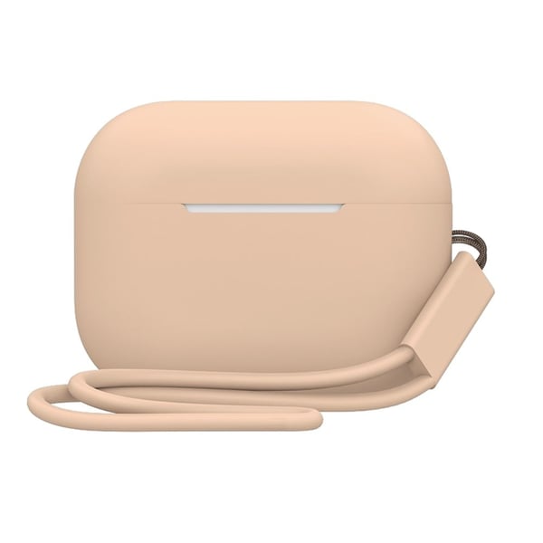 2.0mm AirPods Pro 2 silikonikotelo hihnalla - Maitotee Väri