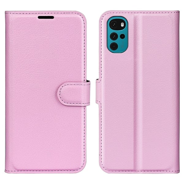Classic Motorola Moto G22 flip etui - Rosa