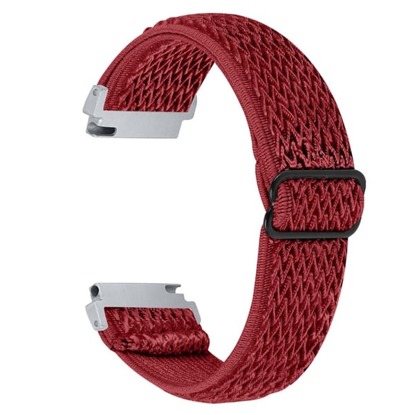 Samsung Galaxy Watch 3 (45mm) / (46mm) elastisk klokkerem med justerbar spenne - Rød