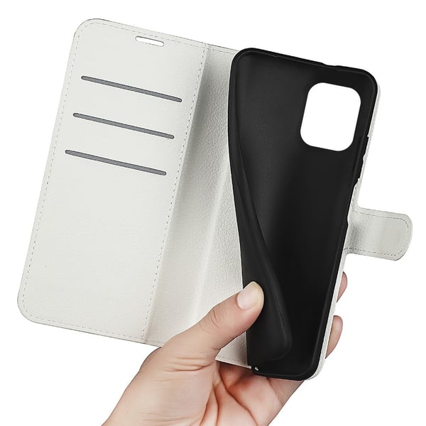 Classic Nokia G11 / Nokia G21 flip etui - Hvit