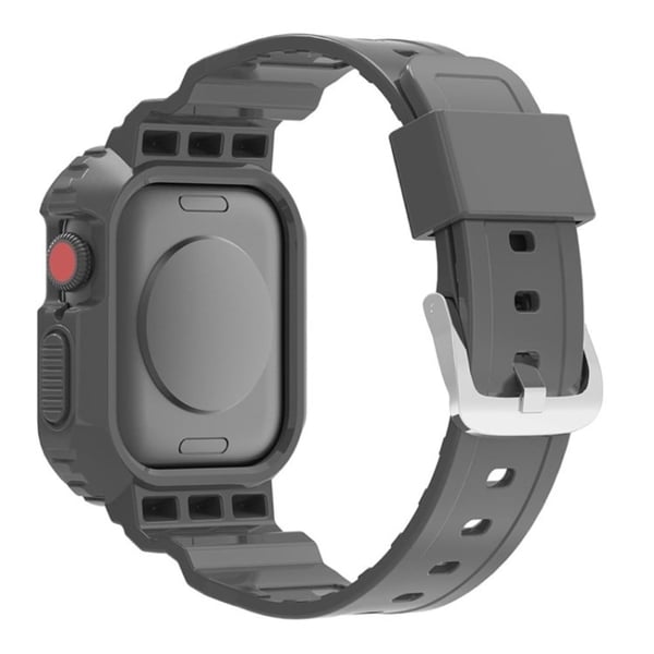 Apple Watch Series 8 (45mm) / Watch Ultra beskyttende urrem med cover - Sort