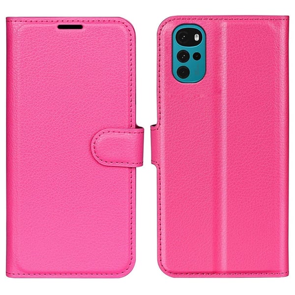 Classic Motorola Moto G22 flip etui - Rose
