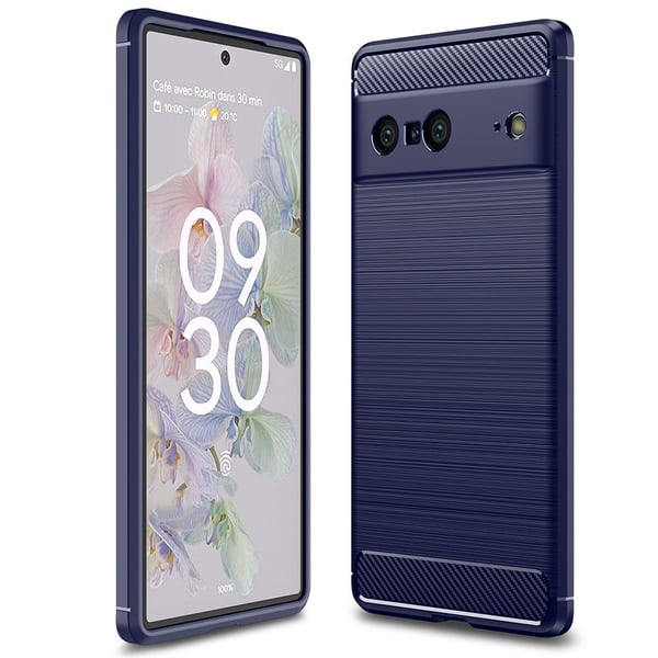 Carbon Flex Google Pixel 7 skal - Blå