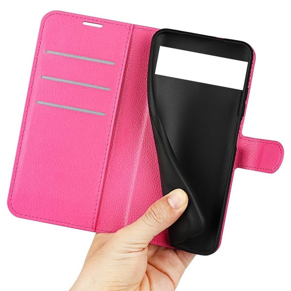 Klassisk Google Pixel 7 flip etui - Pink