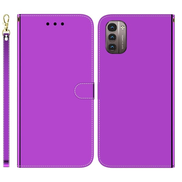 Mirror Nokia G11 / Nokia G21 flip-etui - Lilla
