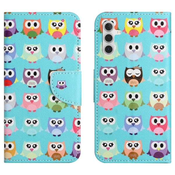 Wonderland Samsung Galaxy A14 Flippetui - Ugler