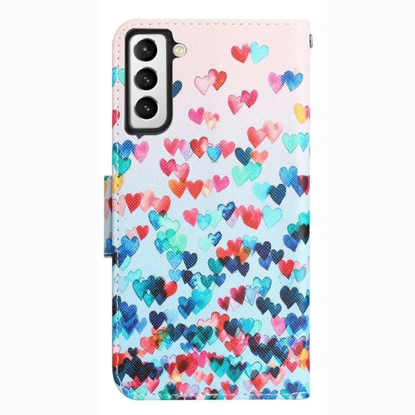 Wonderland Samsung Galaxy S23 Plus Flippetui - Love Hjerte