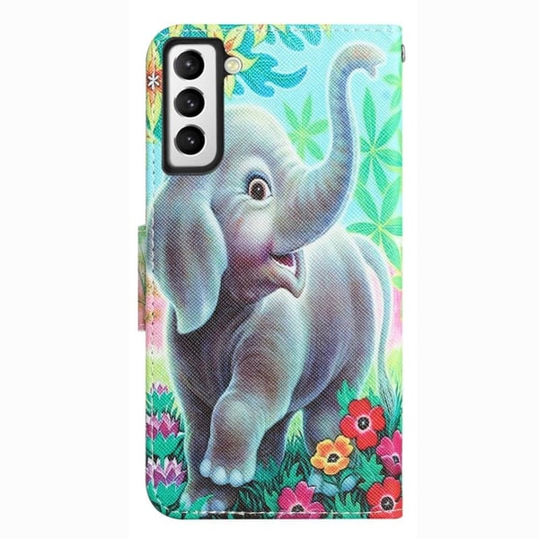 Wonderland Samsung Galaxy S23 Flip Etui - Elefant