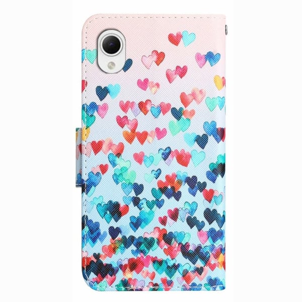 Wonderland Samsung Galaxy A23e Flippetui - Love Hjerte