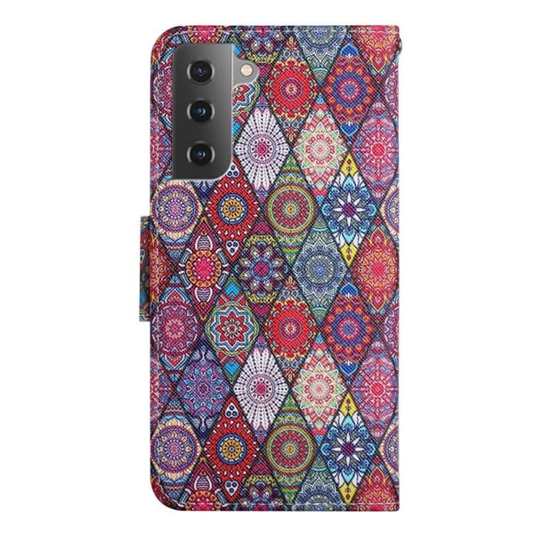 Wonderland Samsung Galaxy S23 Plus Flip Etui - Kaleidoscope