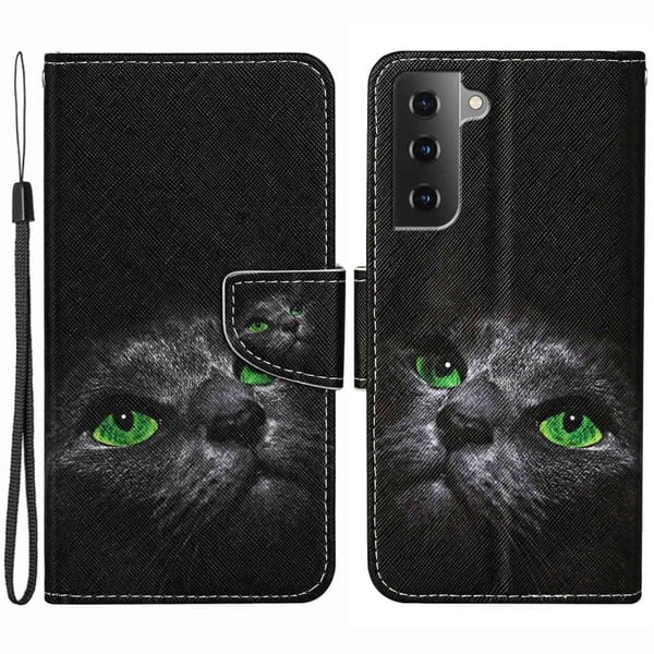 Wonderland Samsung Galaxy S23 Plus Flip Etui - Kat Wonderland Samsung Galaxy S23 Plus Flip Etui - Kat