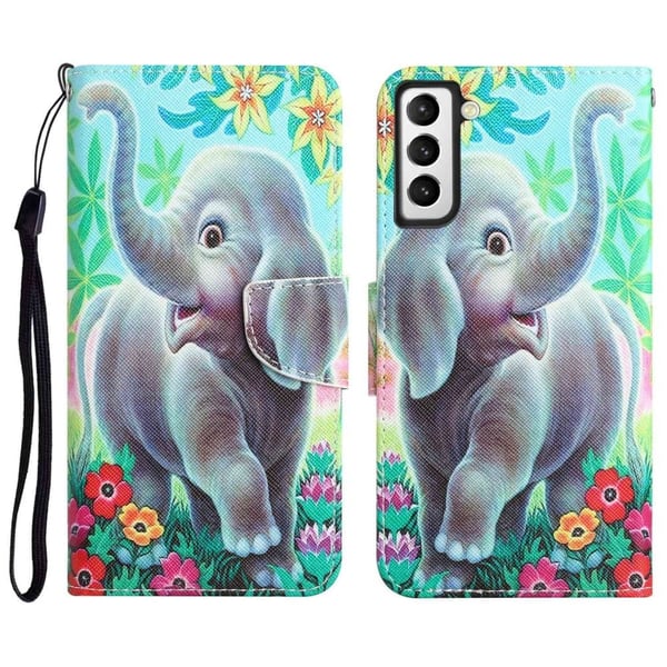 Wonderland Samsung Galaxy S23 Plus Flip Etui - Elefant