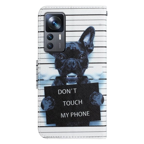Wonderland Xiaomi 12T / 12T Pro / K50 Ultra Flippetui - Don't Touch My Phone