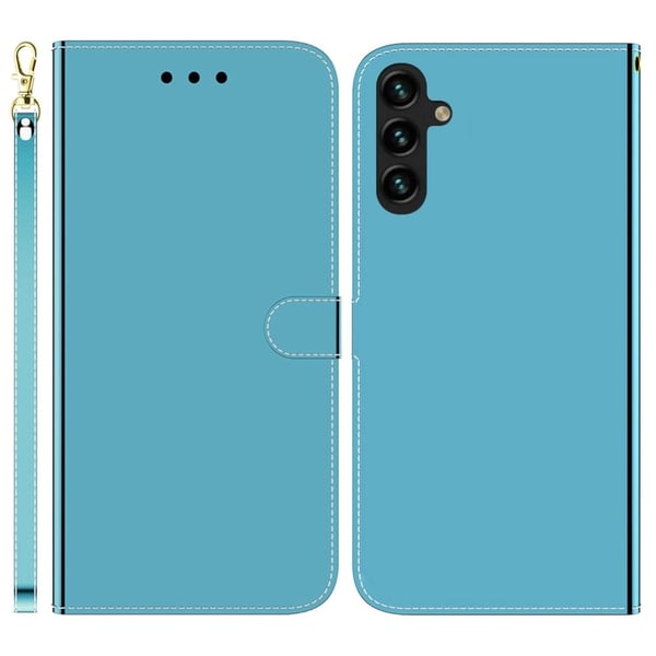 Mirror Samsung Galaxy A14 fodral - Blå