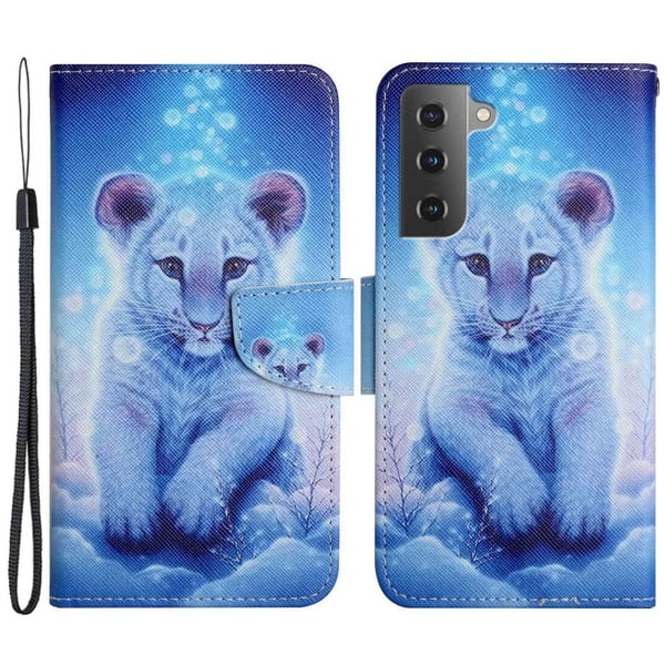 Wonderland Samsung Galaxy S23 Plus Flip Etui - Leopard
