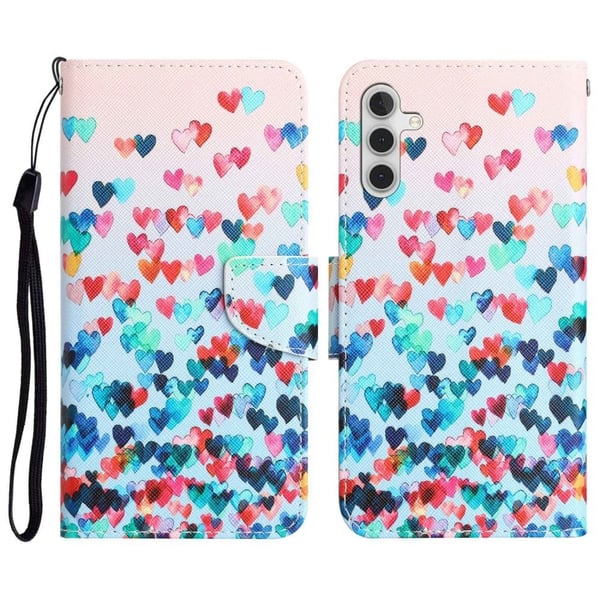 Wonderland Samsung Galaxy A14 Flippetui - Love Hjerte