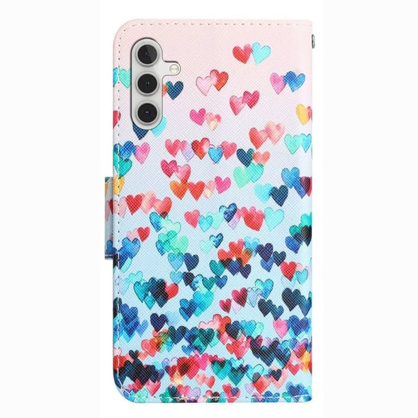 Wonderland Samsung Galaxy A14 Flippetui - Love Hjerte