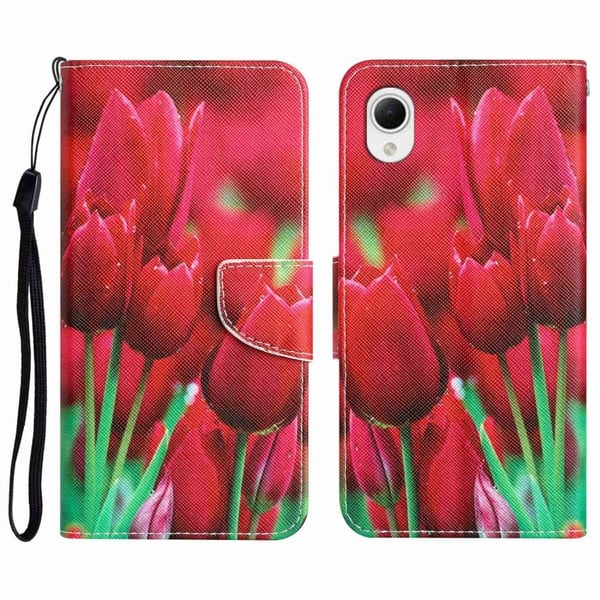 Wonderland Samsung Galaxy A23e Flip Etui - Tulip