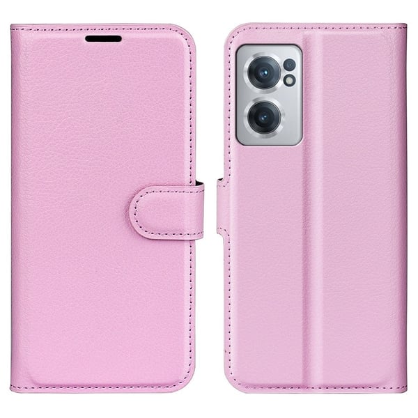 Classic OnePlus Nord CE 2 5G flip etui - Rosa