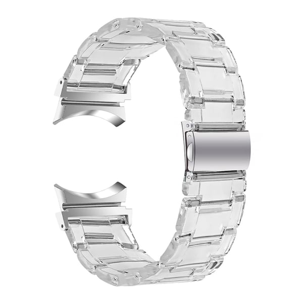 Cool urrem i resin-stil til Samsung Galaxy Watch 4 - Transparent