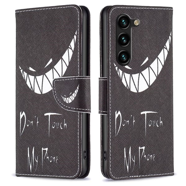 Wonderland Samsung Galaxy S23 Plus Flip Etui - Don't Touch My Phone Wonderland Samsung Galaxy S23 Plus Flip Etui - Don't Touch My Phone