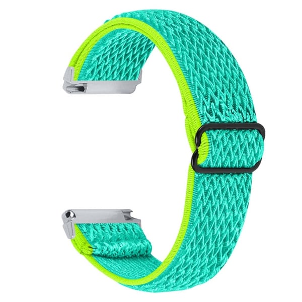 Fitbit Versa 2 / Versa Lite joustava kellonhihna säädettävällä soljella - Kellanvihreä